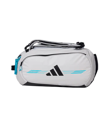 Paletero Adidas Protour Blanco/Azul Martita Ortega 3.4 2025