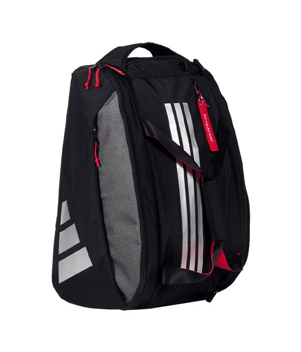 Paletero Adidas Multigame Negro/Rojo 3.4 Ale Galán 2025